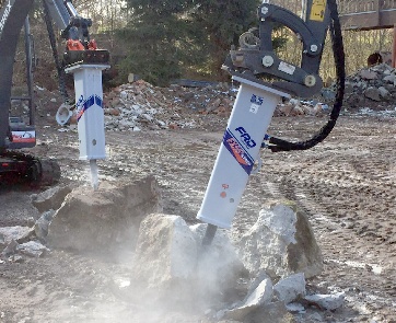 Hydraulic Breaker Fx-α(Alpha) Series (Recommended carrier weight 0.85-5.5 tons)