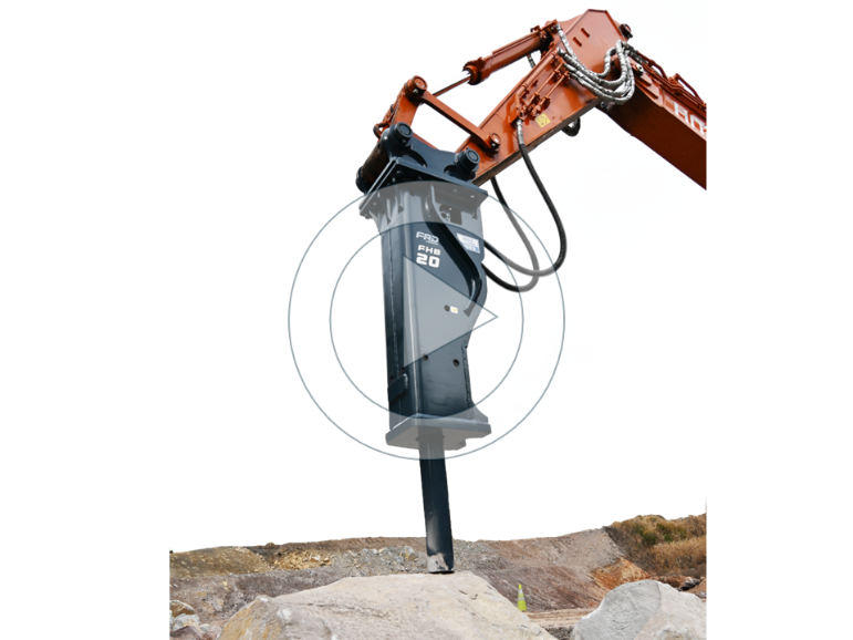 Hydraulic Breaker FHB Series (Recommended carrier weight 9~52 ton)