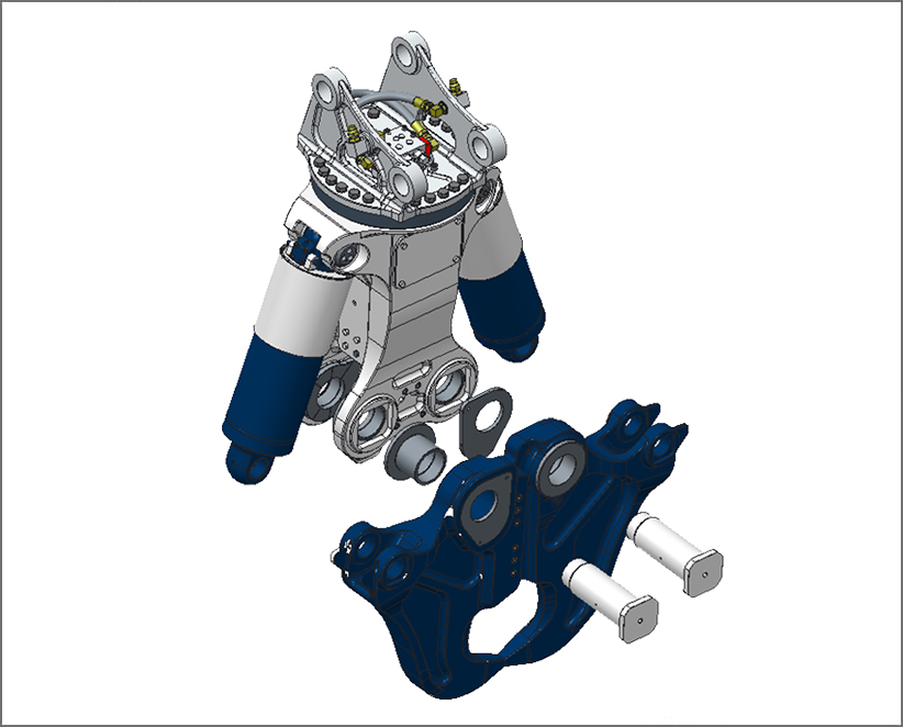 Prevents gaps in the cutter