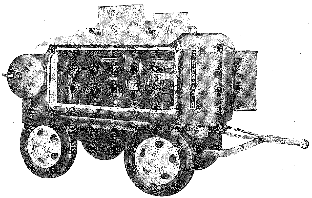 足尾製作所/高崎工場製315cfm級コンプレッサー（S33年）