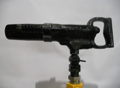 足尾式参番型鏨岩機：商品名ASD11（1916年開発）