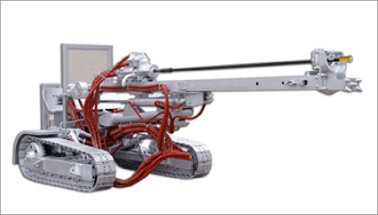 空圧式製鉄ドリル　PCR 200特注機